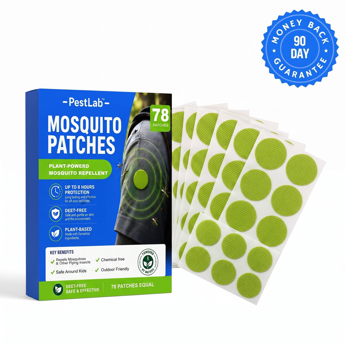 Mosquito Repellent Patches - No More Mosquito Bites
