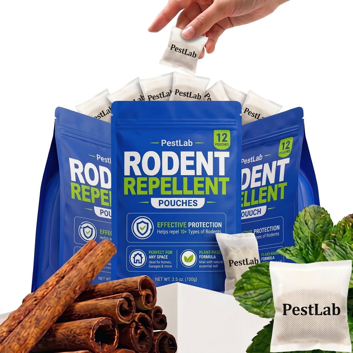 Mole Repellent Pouches