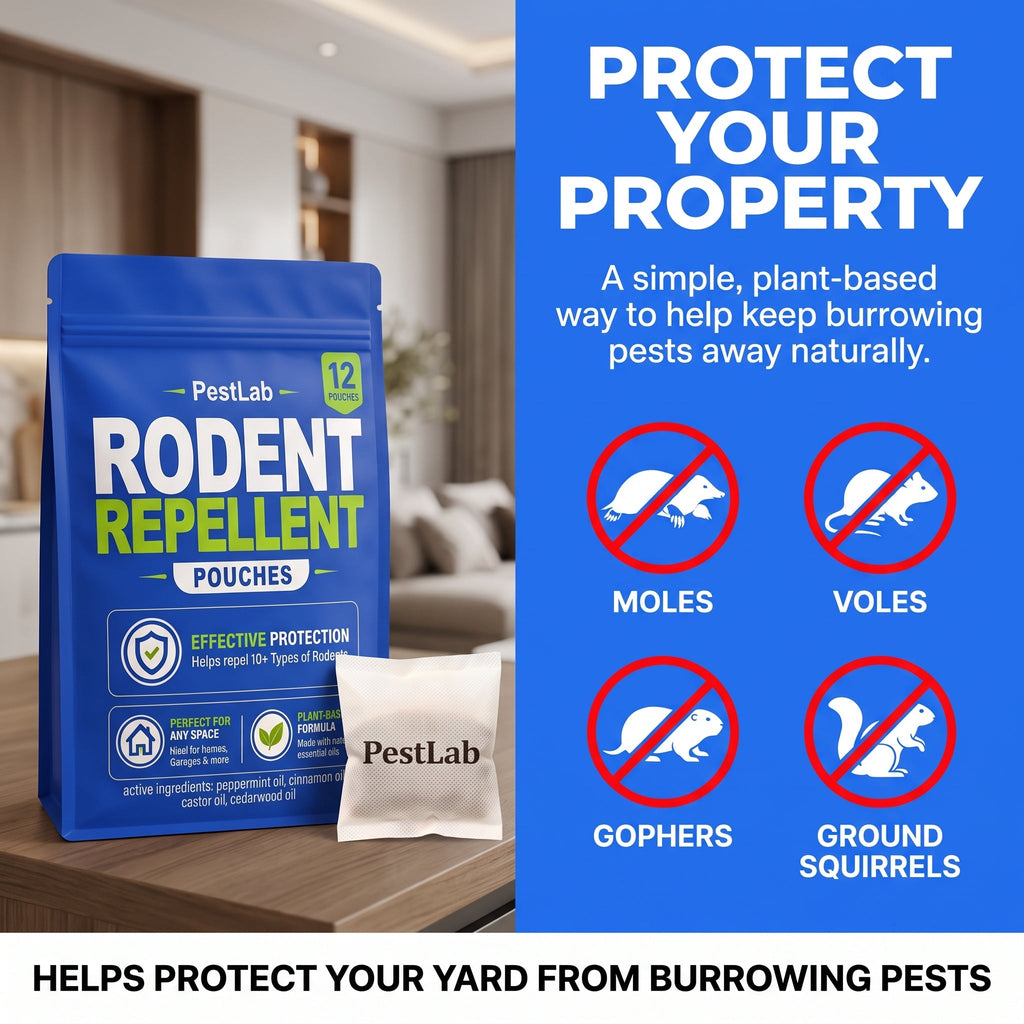 Mole Repellent Pouches
